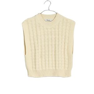 Madewell Cream Crew Neck Sweater